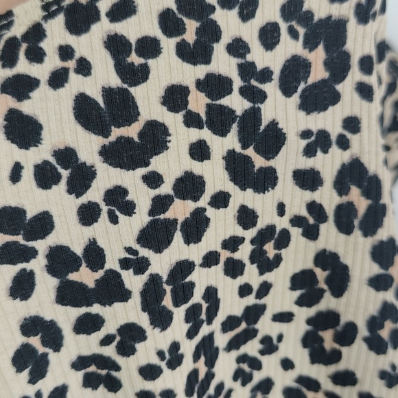 NWT Dynamite Leopard Bodysuit Stretch A16 - Picture 8 of 9